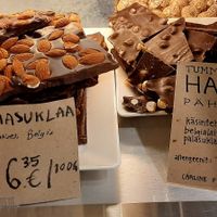 Dark chocolate at Caffi in Vantaa