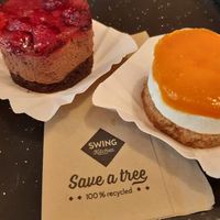 Dessert: kleine Küchlein at Swing Kitchen - Schottenfeldgasse in Vienna