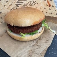 Swing burger  at Swing Kitchen - Schottenfeldgasse in Vienna