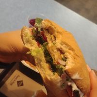 Burguer at Swing Kitchen - Schottenfeldgasse in Vienna