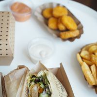 Swiss Wrap at Swing Kitchen - Schottenfeldgasse in Vienna