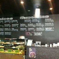 inside the cafe at Evolve Organics in Teneriffe