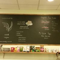 sign board  at Simply V in Cardiff