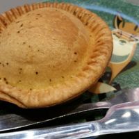 swedey todd pie at Simply V in Cardiff