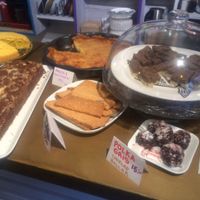 cake selection at Femtopia in Stockholm