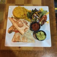 Vegan quesadilla at The Gregson in Lancaster