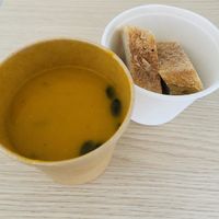 Pumpkin soup  at Nepomuk in Reutlingen