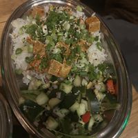 Tofu rice bowl   at Spork in Bend