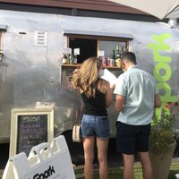 Order food at the airstream at Spork in Bend
