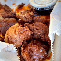 Vegan Boneless Buffalo Chicken Wings at Vannucchi Brothers in Hollywood