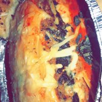 Lasagna made with impossible meat  at Vannucchi Brothers in Hollywood