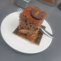 Vg cake - 6/10 - tiny but has sweet bites and nice spongy texture very itallian vibes at Bar Pasticceria Rovida in Milan