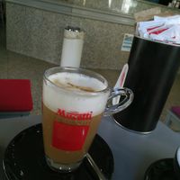 Soy latte at Bar Pasticceria Rovida in Milan