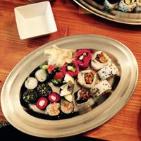 Vegan sushi at pirata at Pirata in Vienna