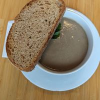 Champignons suppe at Sol in Konstanz