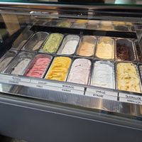 Vegane Eisauswahl at Sol in Konstanz