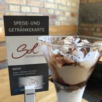 Chocolate Ice Cup - delicious  at Sol in Konstanz