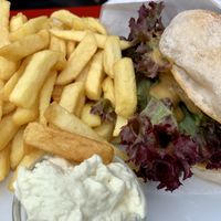 excellent burger at Sol in Konstanz