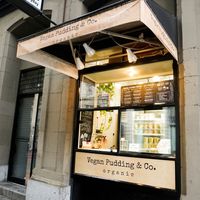 outside at Sai Plant Deli by Vegan Pudding & Co. in Vancouver