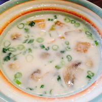 coconut soup  at Basil in Charleston