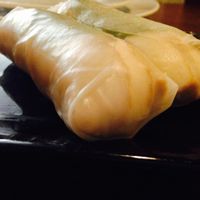 tofu basil rolls  at Basil in Charleston