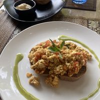   at Cafe del mundo in Luang Prabang