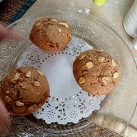 Vegan muffins at Cafe del mundo in Luang Prabang