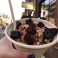 Vegan sundae. Too rich to finish, but I tried.   at Earnest Ice Cream - Quebec St in Vancouver