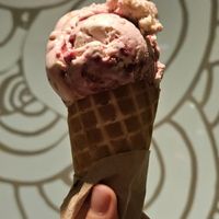 Bumbleberry Crumble on a Gluten-Free Cone at Earnest Ice Cream - Quebec St in Vancouver