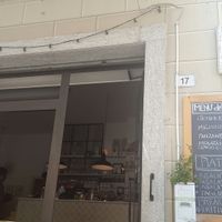 menu of the day (from outside seating) at Sali and Pistacchi in Domodossola