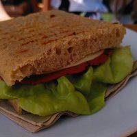 Focaccia at Sali and Pistacchi in Domodossola