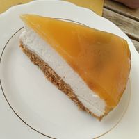 Cheesecake at Sali and Pistacchi in Domodossola