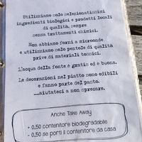 They care a lot about their ingredients 🥰 lovely! at Sali and Pistacchi in Domodossola