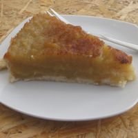 Vegan apple pie at Fresh Freaks in Brno