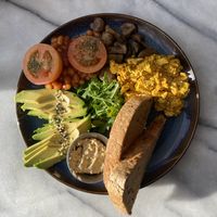 Vegan breakfast / brunch - delicious   at Kitch in Canterbury