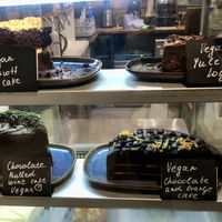 Vegan cake options   at Kitch in Canterbury