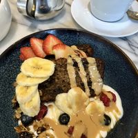 Banana bread bowl   at Kitch in Canterbury