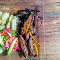 salad at Escarola in Guanajuato
