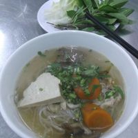 Vegan pho at Nhan Tam in Phan Rang