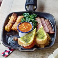 Full vegan breakfast at Roseleaf in Edinburgh