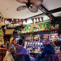 Interior bar at Roseleaf in Edinburgh