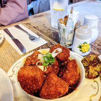 Korean Califlower wings at Roseleaf in Edinburgh