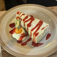 Perfect Matcha Cheesecake  at Roseleaf in Edinburgh