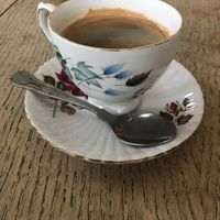 delicious coffee at Roseleaf in Edinburgh