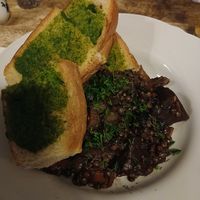 Beetroot Bourguignon - delicious! at Roseleaf in Edinburgh