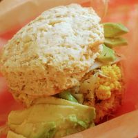 Blisscuit was just the thing to make my morning! at Southern Roots Filling Station in Jacksonville