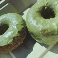 Donuts were interesting but good at Southern Roots Filling Station in Jacksonville