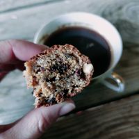 Glutenfree sugar free banana bread at Andriakon in Andros