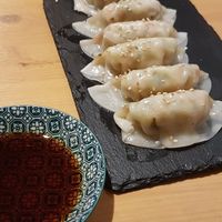 Gyozas veganas. at La Teya in Gijon