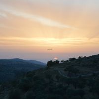 The view at Shams Alaseel in Beit Jala